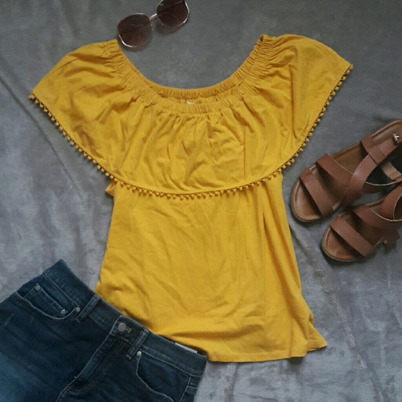 yellow summer tops